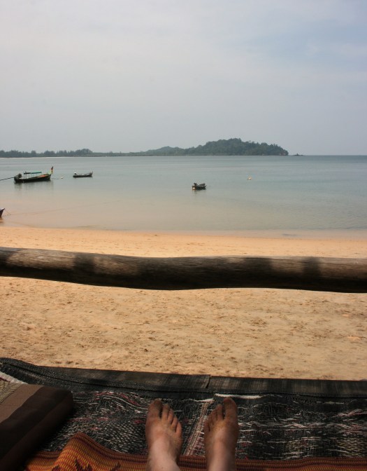 Relaxing at Hippy Bar