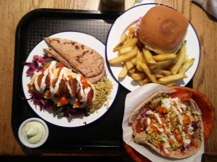 Falafel, TGO Falafel Bar, Galway