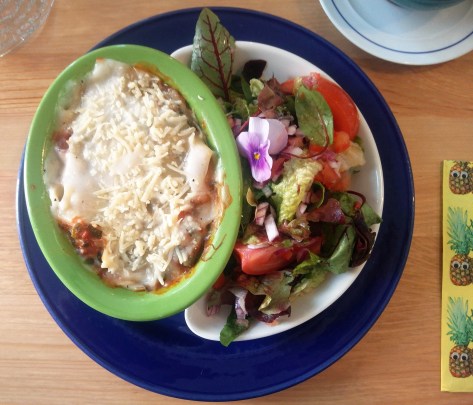 Vegan lasagne @ The Candied Hazelnut