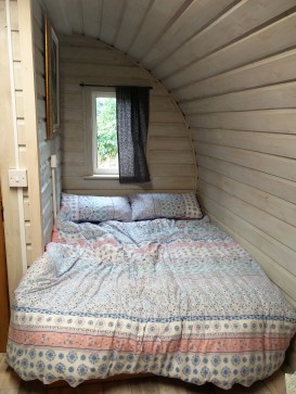 Inside the pod, Carrigeen Glamping