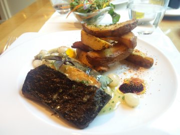 Vegan fish, Truffles Restaurant, Kilkenny