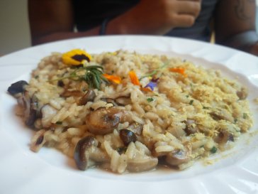 Vegan Risotto, Truffles Restaurant, Kilkenny