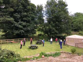 Qigong in the Garden, Galloway Holistic Retreats